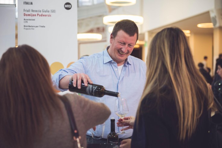 Live Wine, Salone Internazionale del Vino Artigianale. Milano 6 marzo 2016.